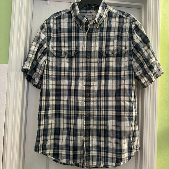 Carhartt Relaxed Fit Short Sleeve Shirt - Picture 1 of 7
